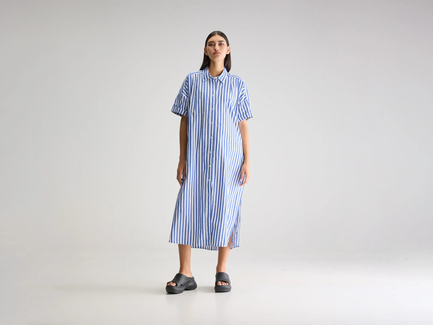 Keren Long Shirt Dress