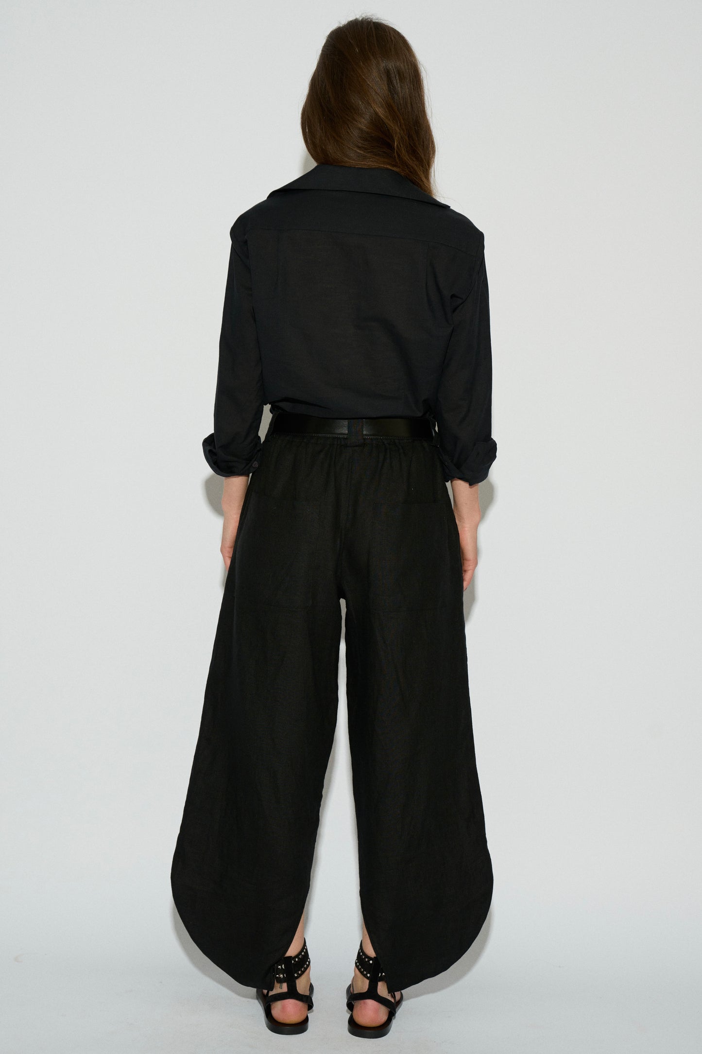PANTALÓN FLAVIA BOMBACHO NEGRO